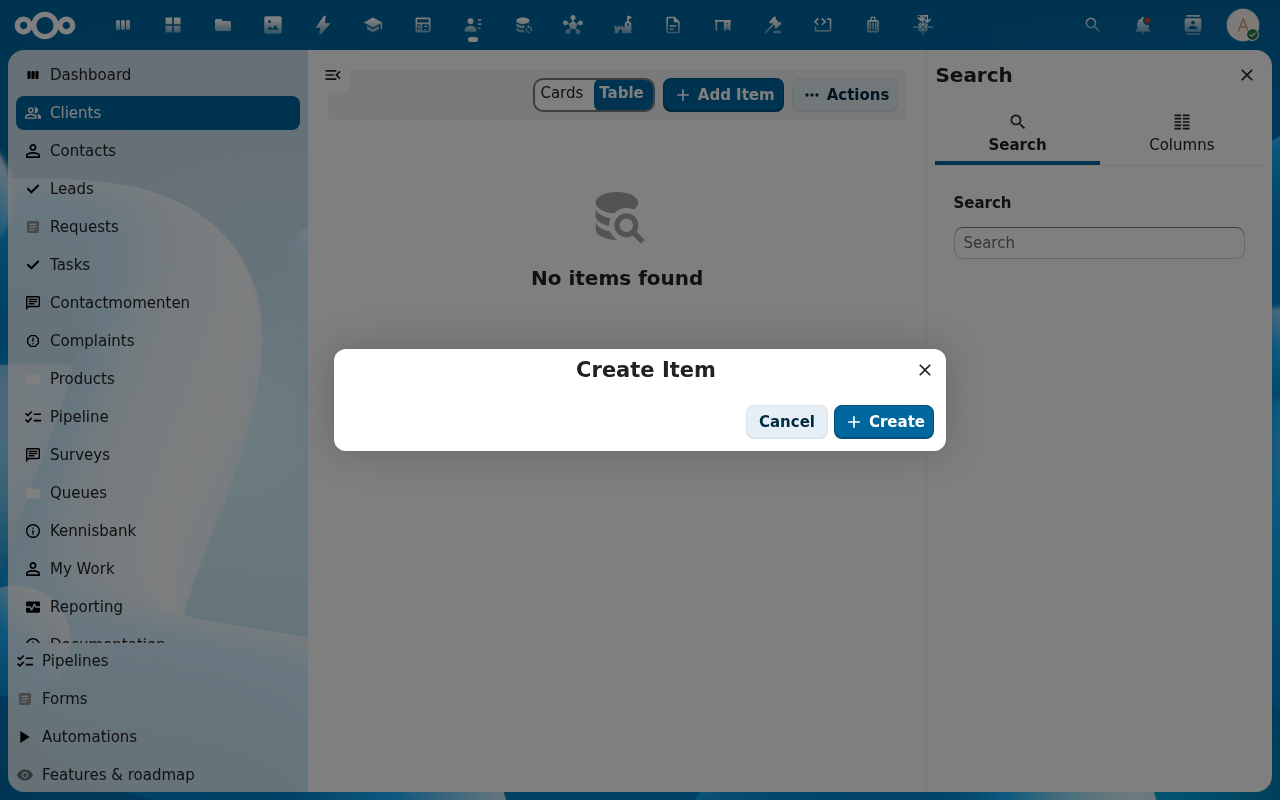 Type picker